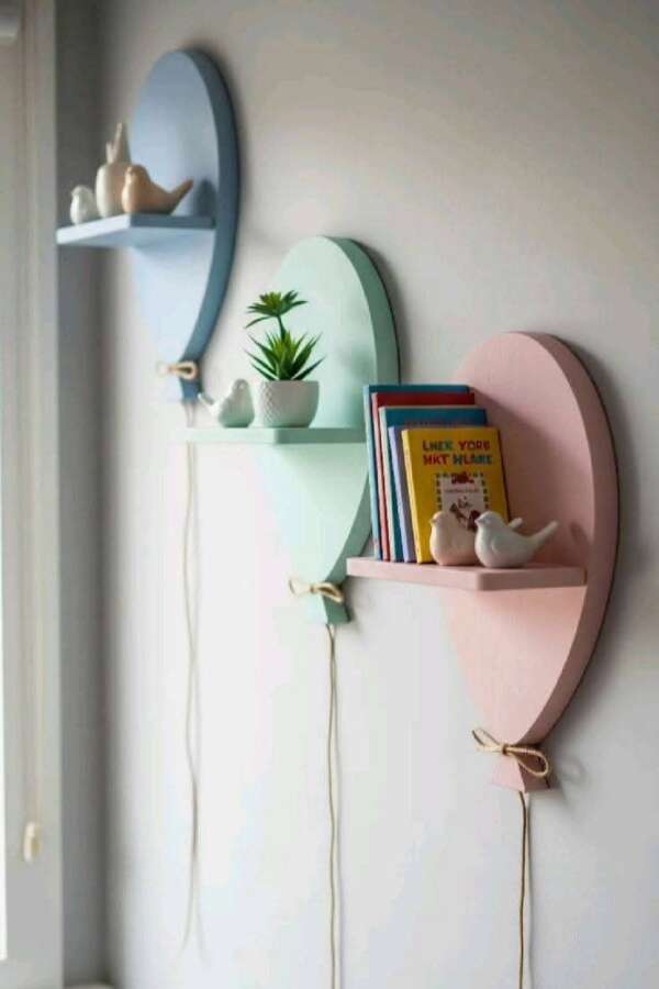 ชั้นไม้แนวตั้งโปร่ง 4 ช่อง – วางของเอนกประสงค์