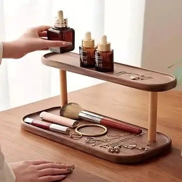 ชั้นโลหะสีพาสเทล – ดีไซน์กล่อง 2 ชั้น