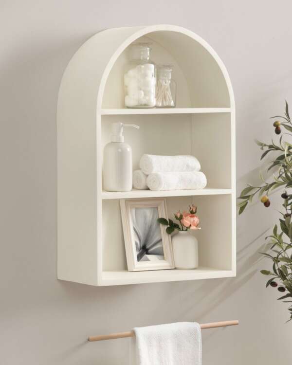 ชั้นวางติดผนังทรงซุ้ม