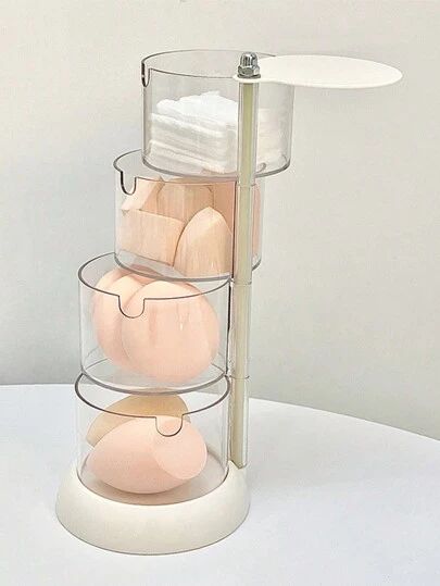 ชั้นวางอะคริลิกทรงกระบอก